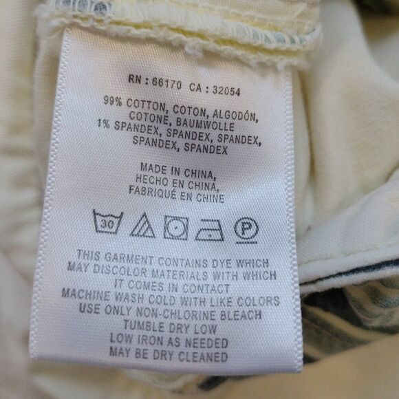 Pilcro and the Letterpress Cream Straight Leg Jeans Size 31 - Picture 8 of 8